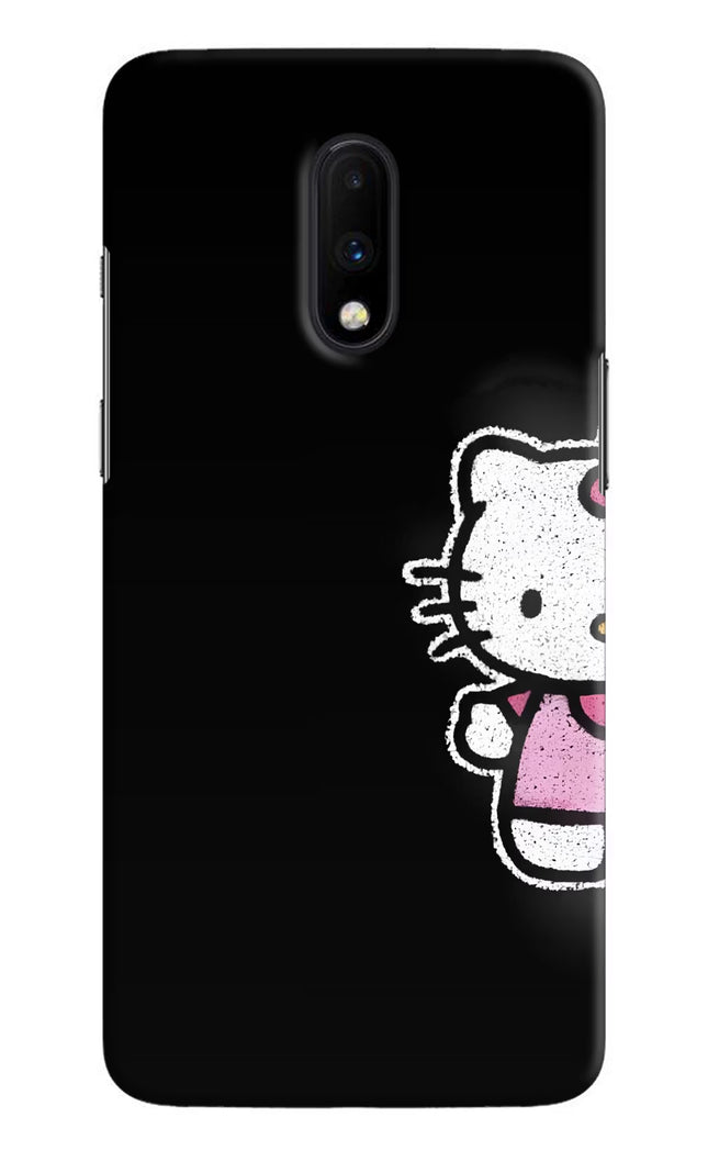 Kitty Charm Oneplus 7 Hard Case Back Cover by Casekaro