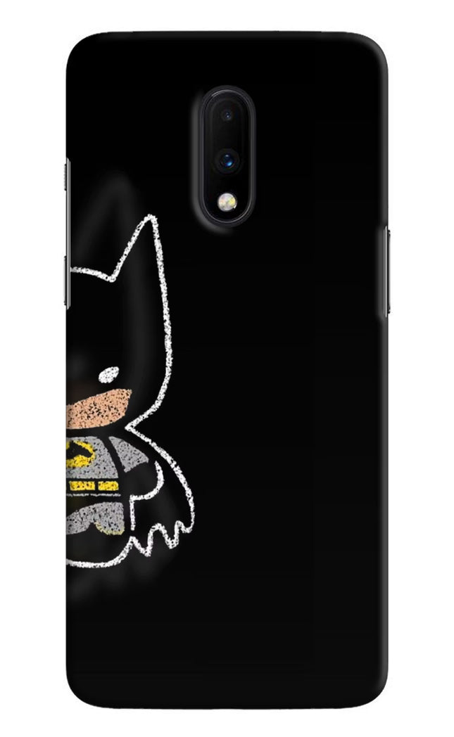 Bat Kitty Oneplus 7 Hard Case Back Cover by Casekaro