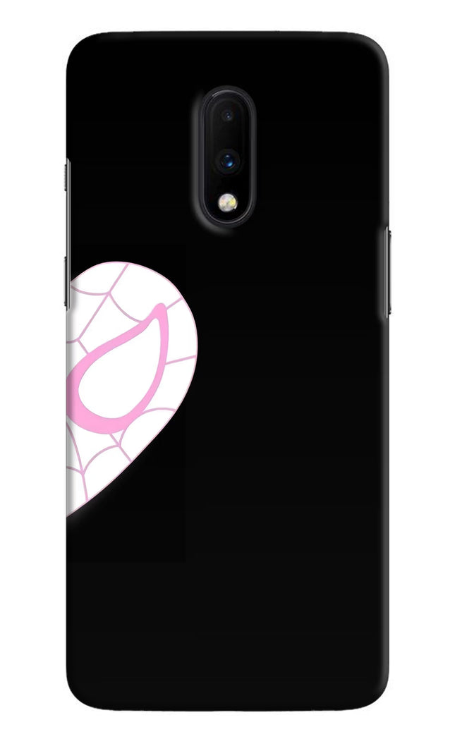 Gwen Mask Oneplus 7 Hard Case Back Cover by Casekaro