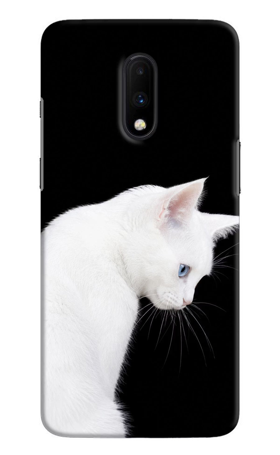 Snow Gaze Oneplus 7 Back Cover, Hard case