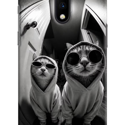 Hood Cats Oneplus 7 Hard Case Back Cover by Casekaro