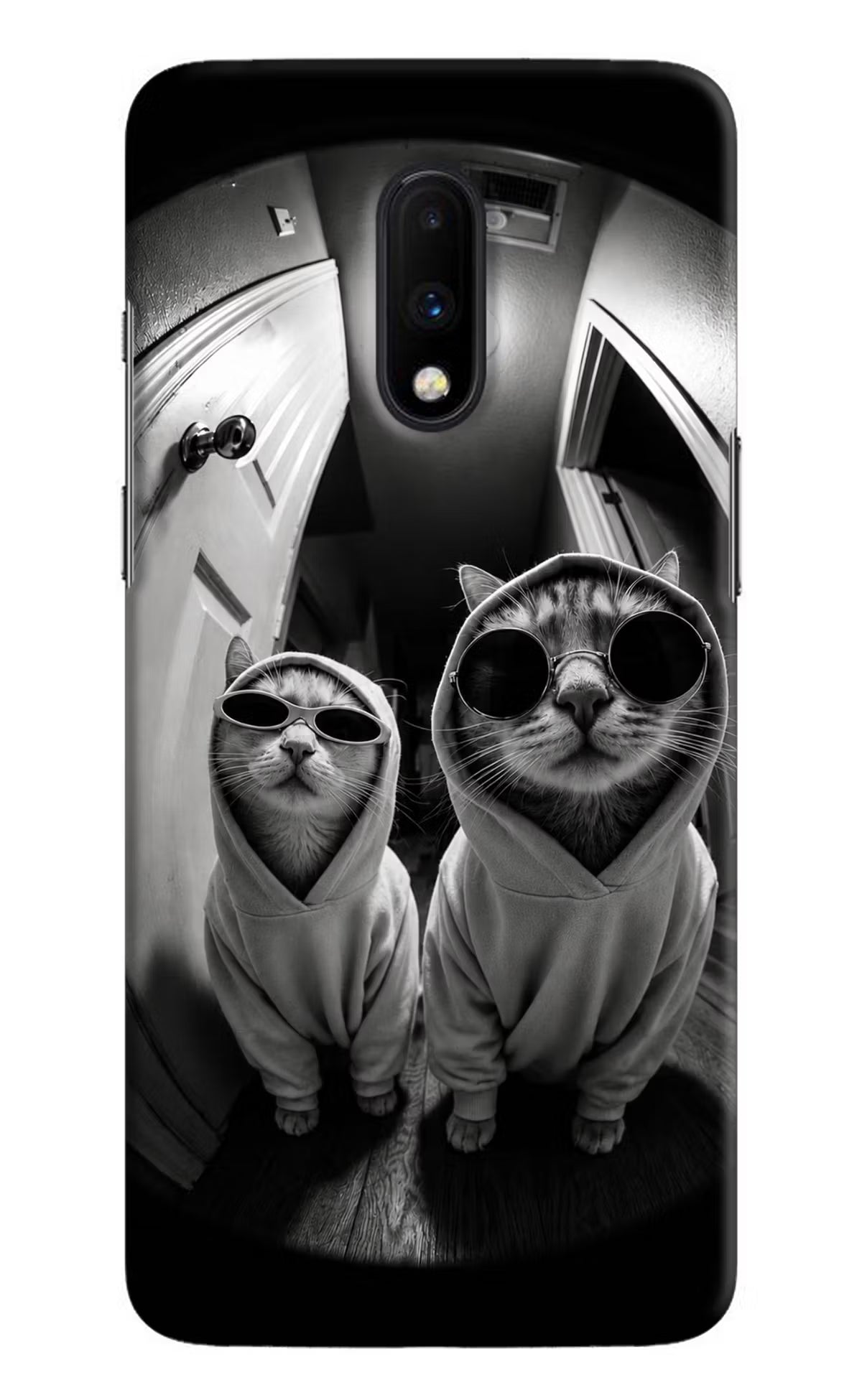 Hood Cats Oneplus 7 Back Cover