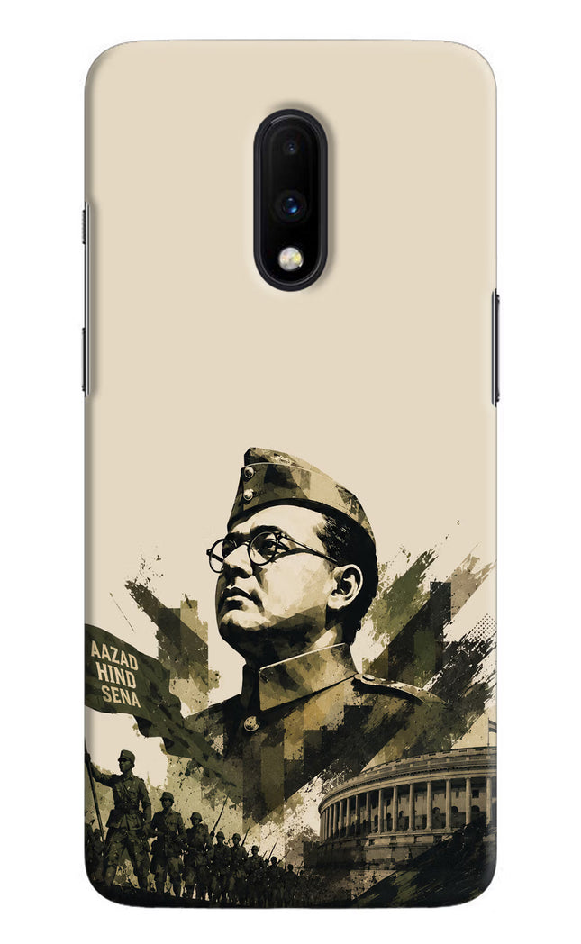 Netaji Rising Oneplus 7 Back Cover