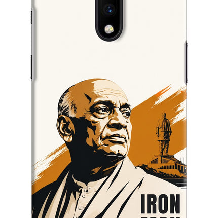 Sardar Patel Iron Will Oneplus 7 Hard Case Back Cover by Casekaro