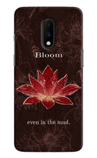 Bloom Oneplus 7 Hard Case Back Cover by Casekaro
