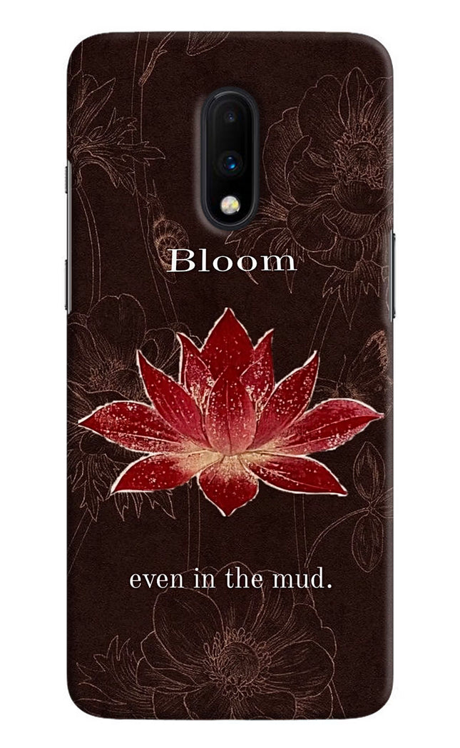 Bloom Oneplus 7 Hard Case Back Cover by Casekaro