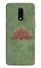 Lotus Grace Oneplus 7 Hard Case Back Cover by Casekaro