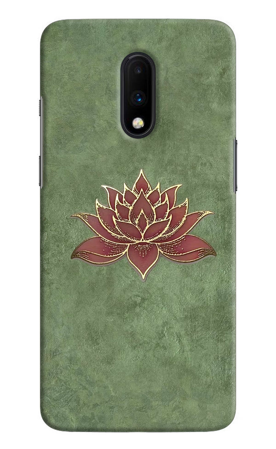Lotus Grace Oneplus 7 Back Cover, Hard case