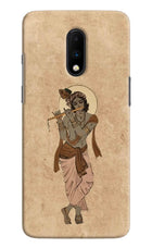 Krishna Oneplus 7 Hard Case Back Cover by Casekaro