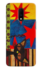 Pop Cat Oneplus 7 Hard Case Back Cover by Casekaro