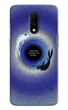 Dark Koi Oneplus 7 Hard Case Back Cover by Casekaro