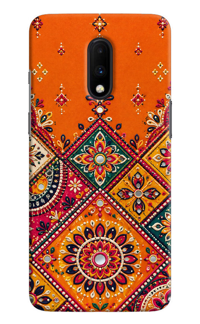 Kutch Glow Oneplus 7 Hard Case Back Cover by Casekaro
