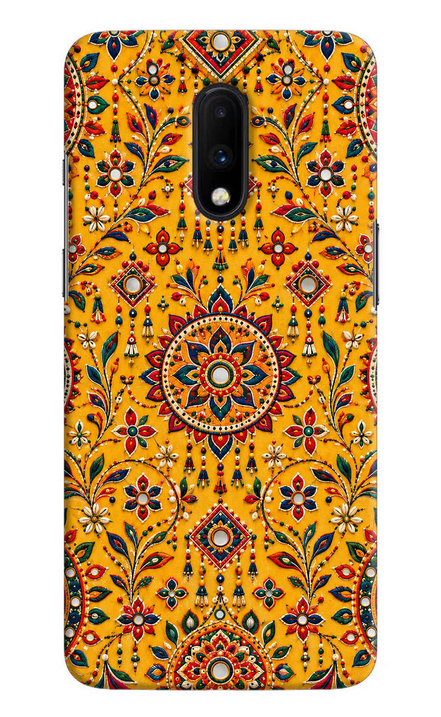 Sunlit Aura Oneplus 7 Back Cover, Hard case