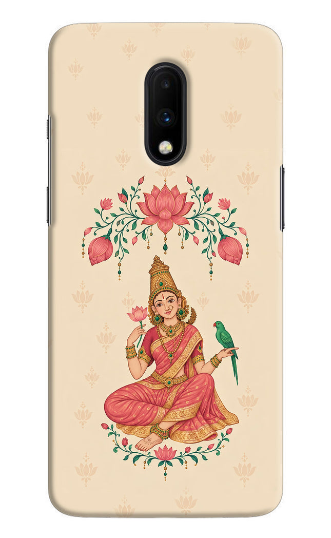 Goddess Lakshmi Oneplus 7 Hard Case Back Cover by Casekaro