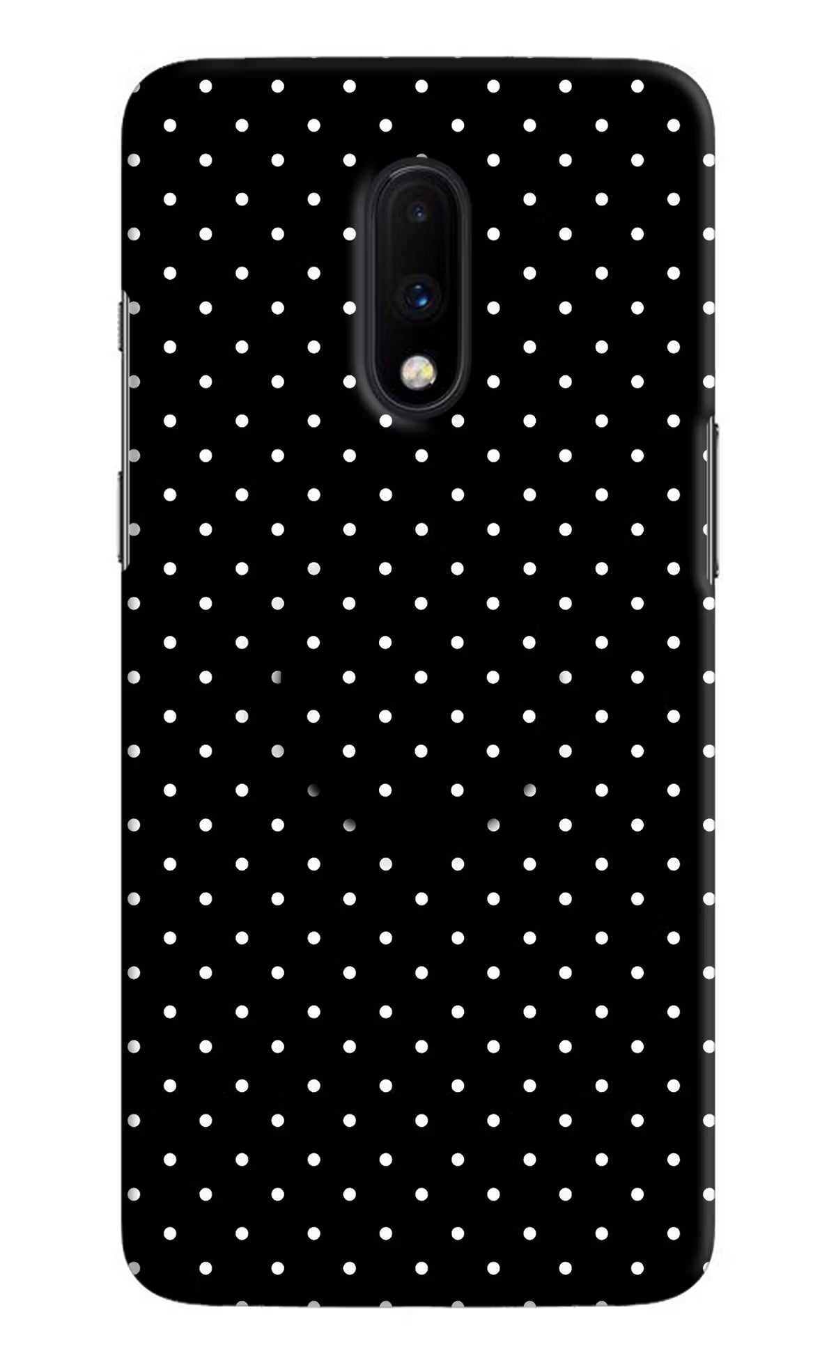 White Dots Oneplus 7 Pop Case by Casekaro