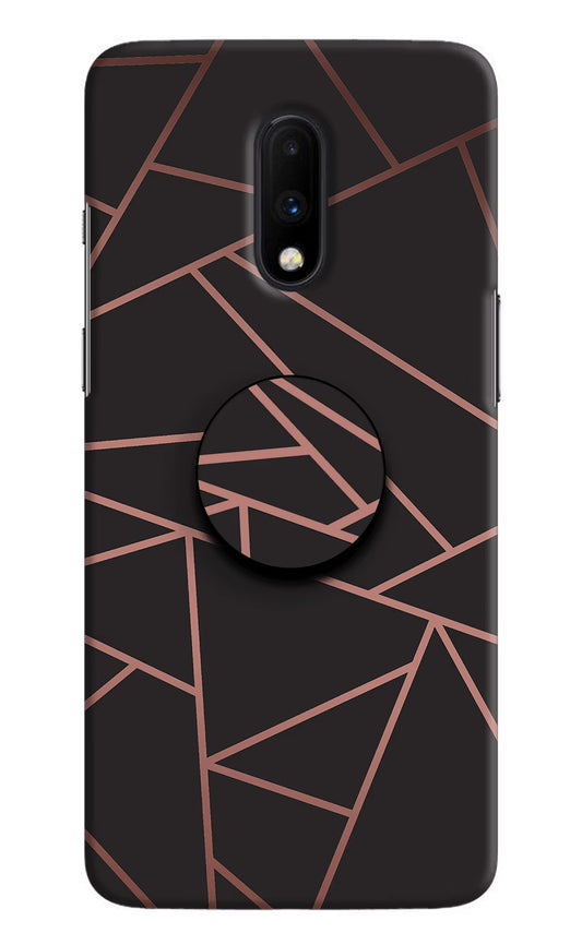 Geometric Pattern Oneplus 7 Pop Case by Casekaro