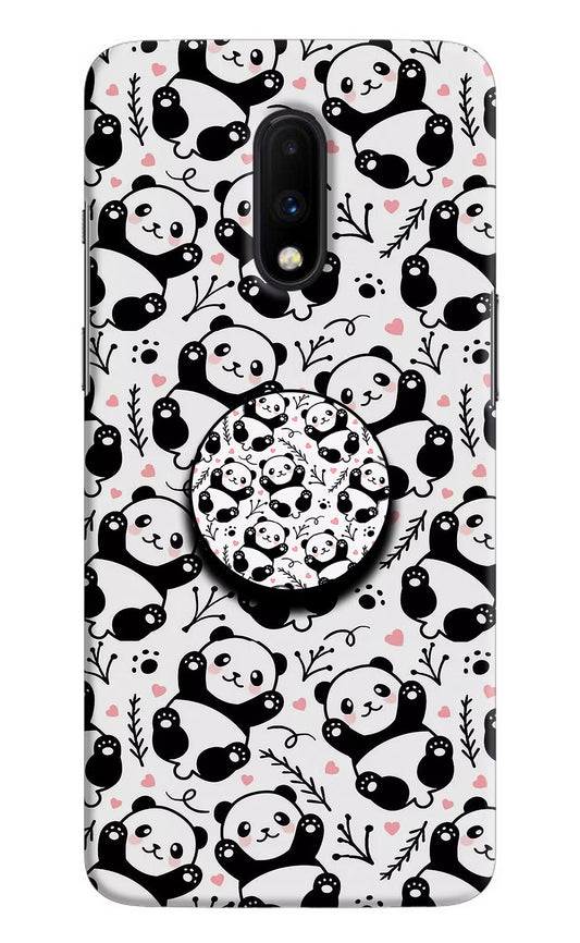 Cute Panda Oneplus 7 Pop Case by Casekaro