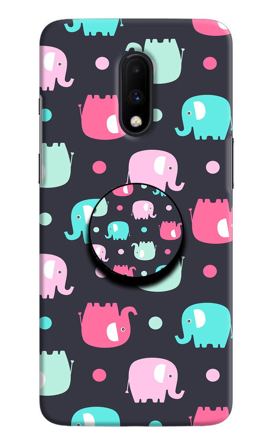 Baby Elephants Oneplus 7 Pop Case, Hard case