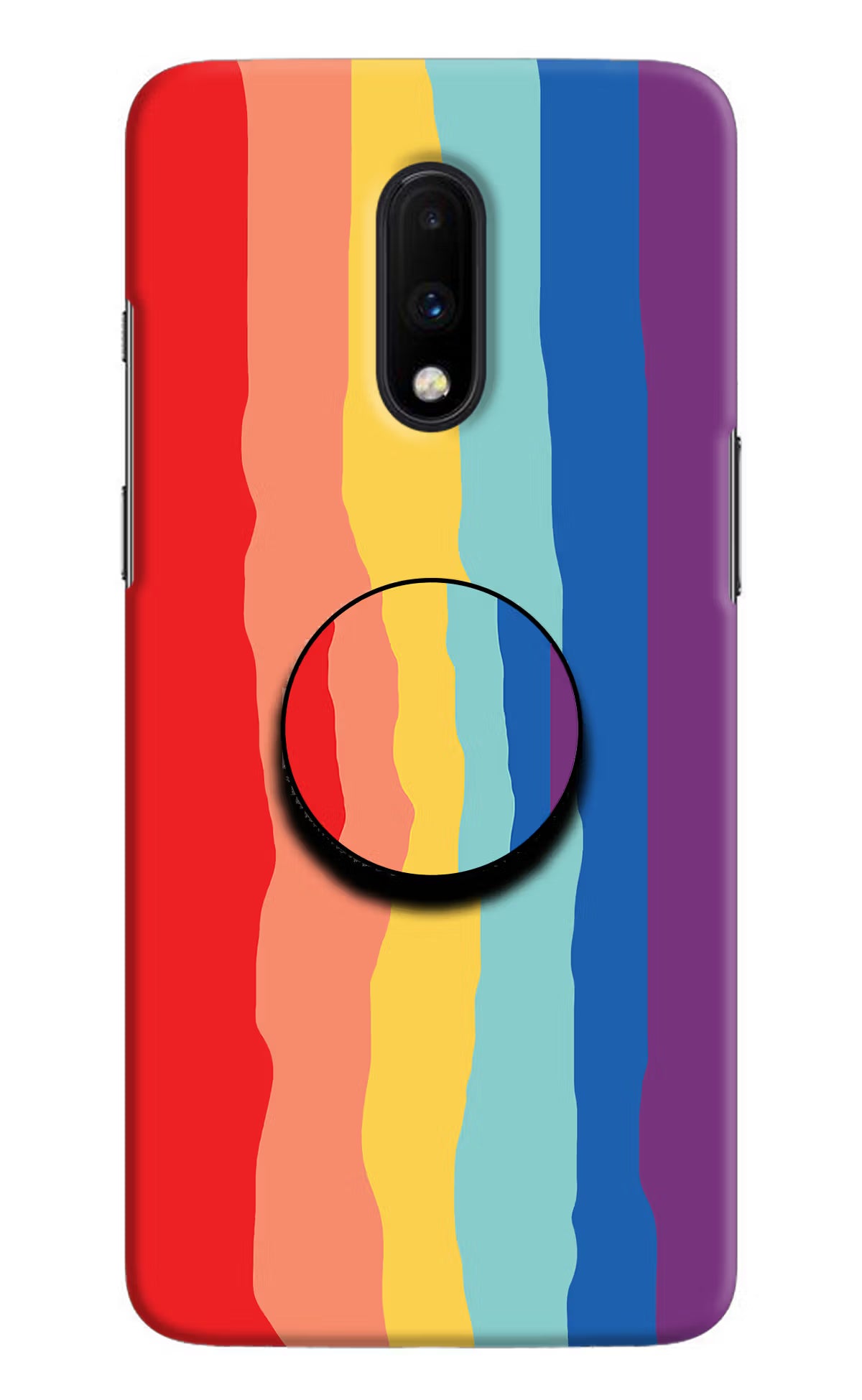 Rainbow Oneplus 7 Pop Case by Casekaro