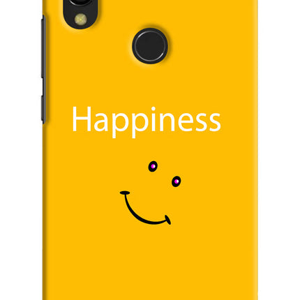 Happiness With Smiley Redmi 7 Hard Case Back Cover by Casekaro