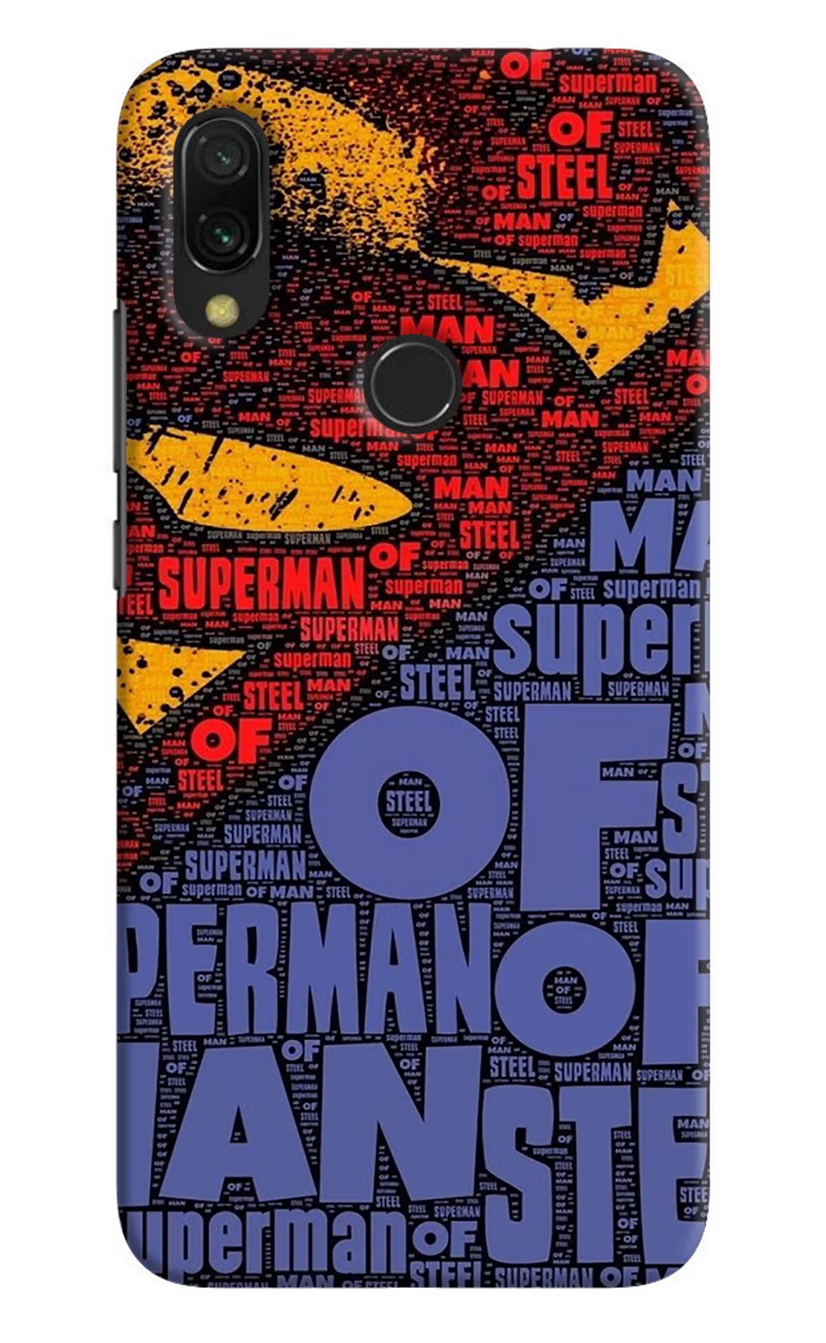 Superman Redmi 7 Hard Case Back Cover by Casekaro