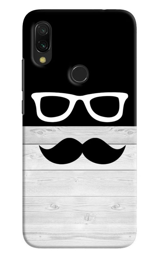 Mustache Redmi 7 Hard Case Back Cover by Casekaro