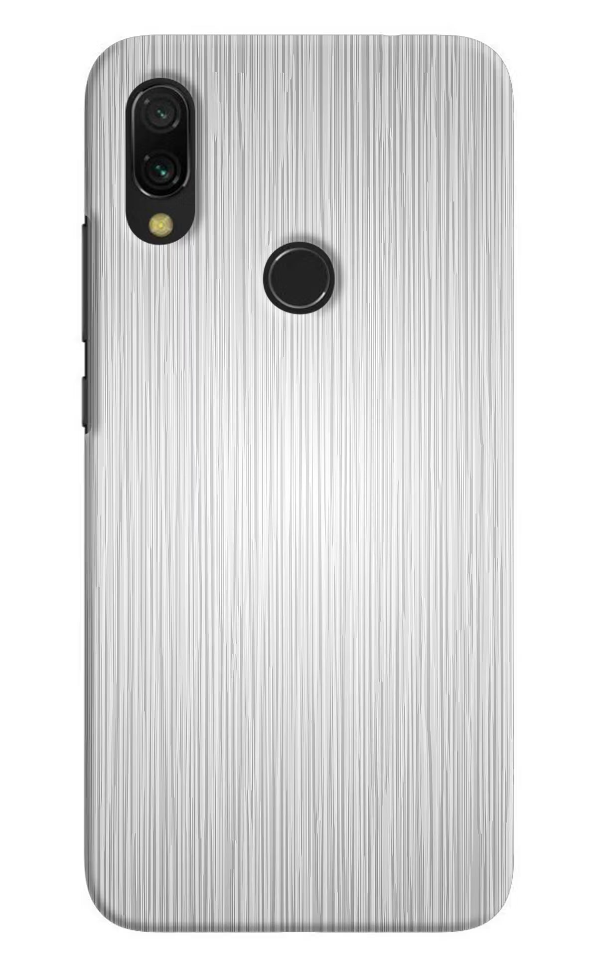 Wooden Grey Texture Redmi 7 Hard Case Back Cover by Casekaro