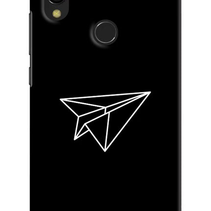 Paper Plane White Redmi 7 Hard Case Back Cover by Casekaro