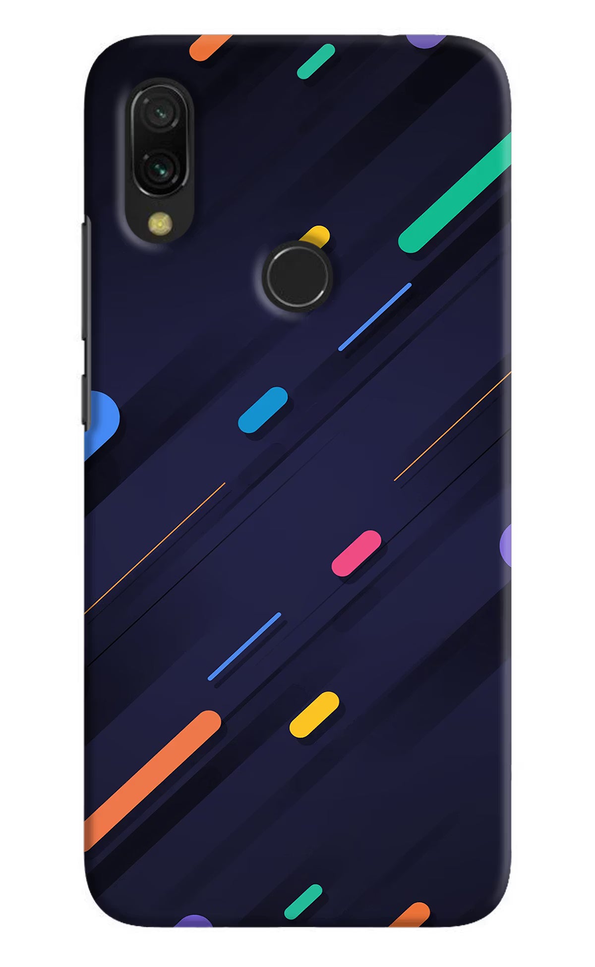 Abstract Design Redmi 7 Hard Case Back Cover by Casekaro