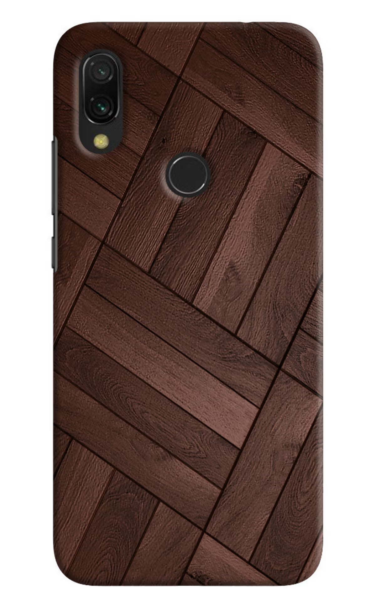 Wooden Texture Design Redmi 7 Hard Case Back Cover by Casekaro