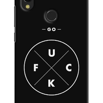 Go Fuck Yourself Redmi 7 Hard Case Back Cover by Casekaro