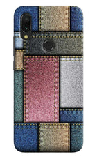 Multicolor Jeans Redmi 7 Hard Case Back Cover by Casekaro