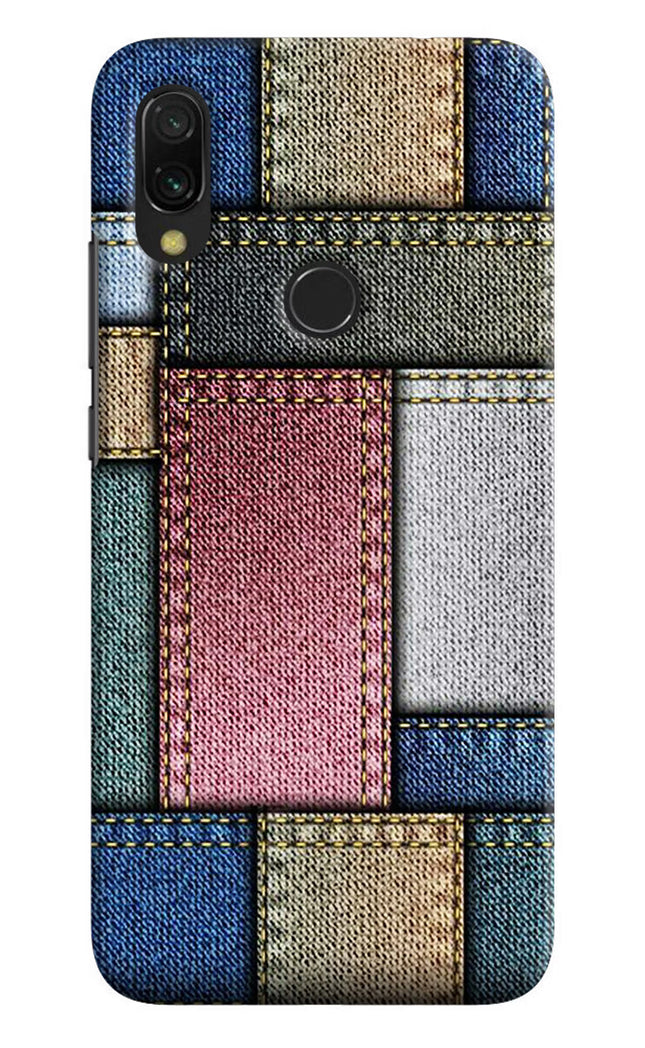 Multicolor Jeans Redmi 7 Hard Case Back Cover by Casekaro