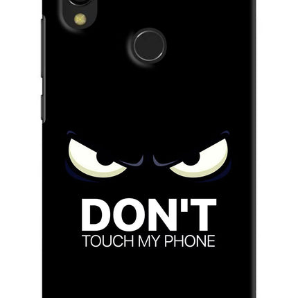 Don'T Touch My Phone Redmi 7 Hard Case Back Cover by Casekaro