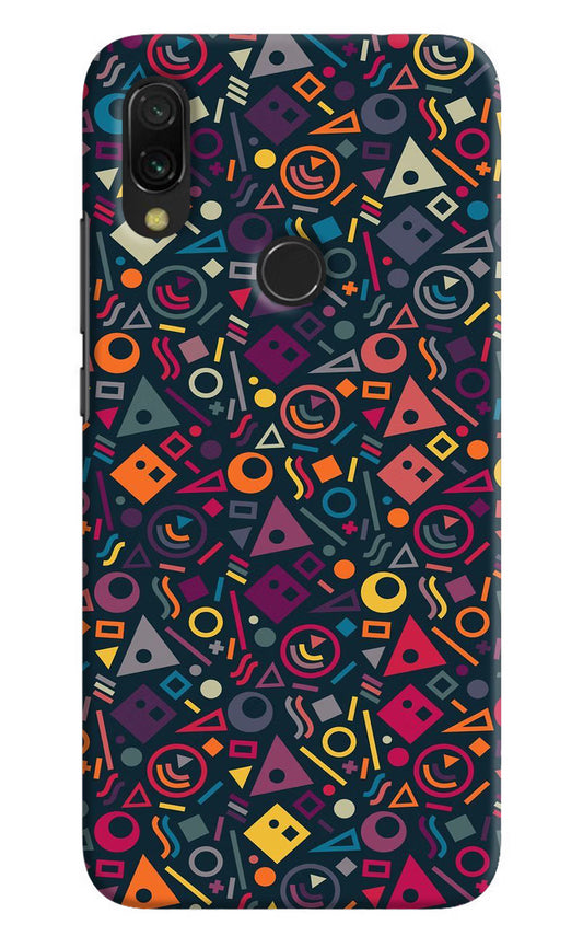Geometric Abstract Redmi 7 Hard Case Back Cover by Casekaro
