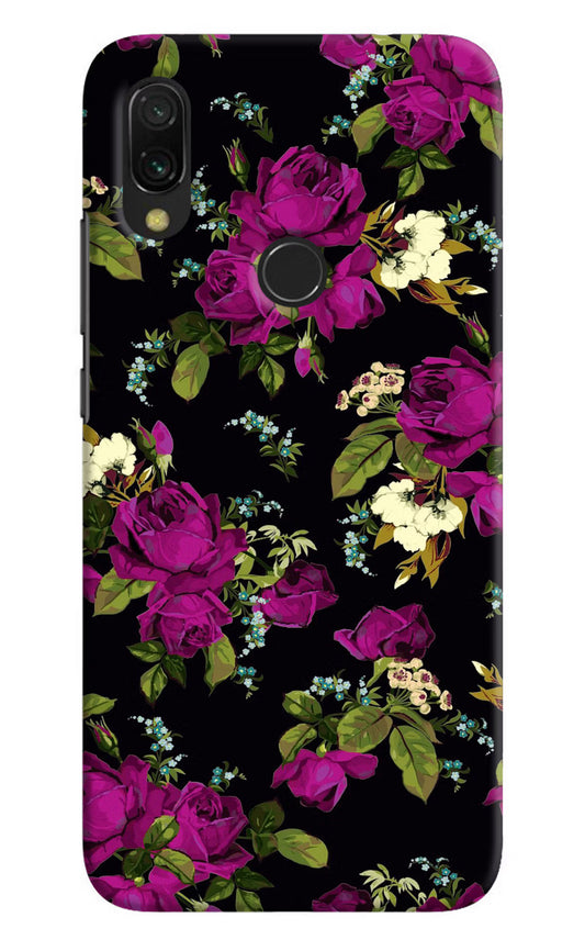 Flowers Redmi 7 Hard Case Back Cover by Casekaro
