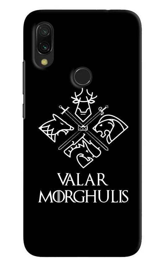 Valar Morghulis | Game Of Thrones Redmi 7 Hard Case Back Cover by Casekaro