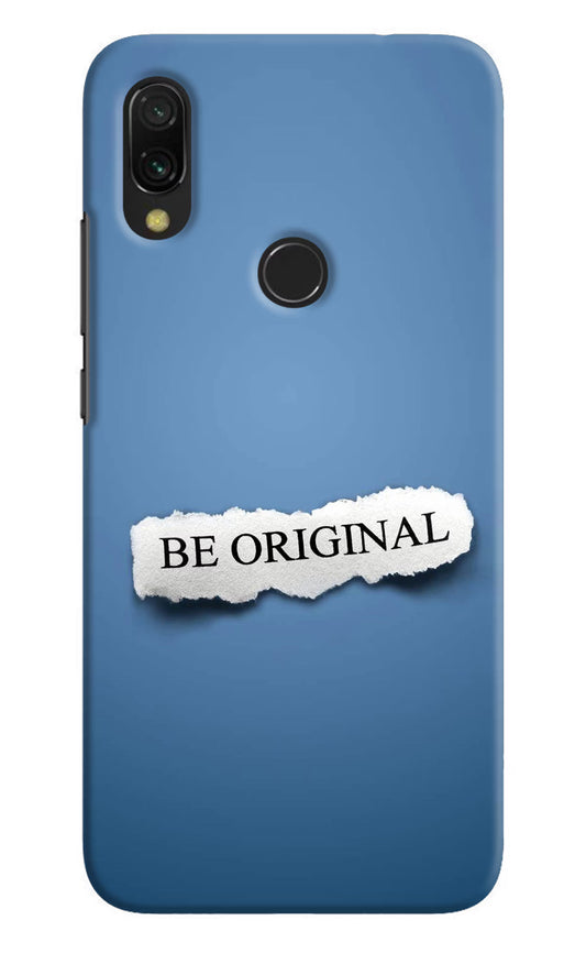 Be Original Redmi 7 Hard Case Back Cover by Casekaro