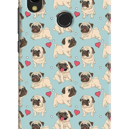 Pug Dog Redmi 7 Hard Case Back Cover by Casekaro