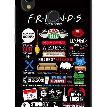 FRIENDS Redmi 7 Hard Case Back Cover by Casekaro