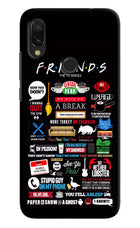 FRIENDS Redmi 7 Hard Case Back Cover by Casekaro