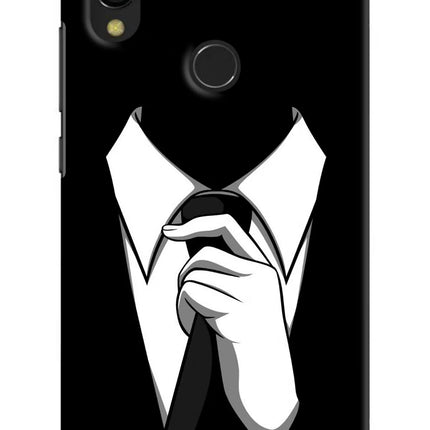 Black Tie Redmi 7 Hard Case Back Cover by Casekaro