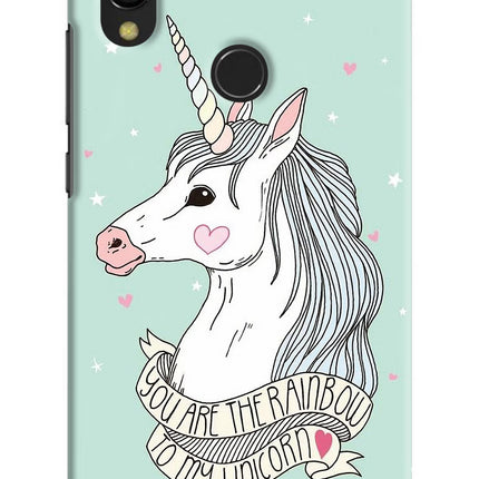 Unicorn Wallpaper Redmi 7 Hard Case Back Cover by Casekaro