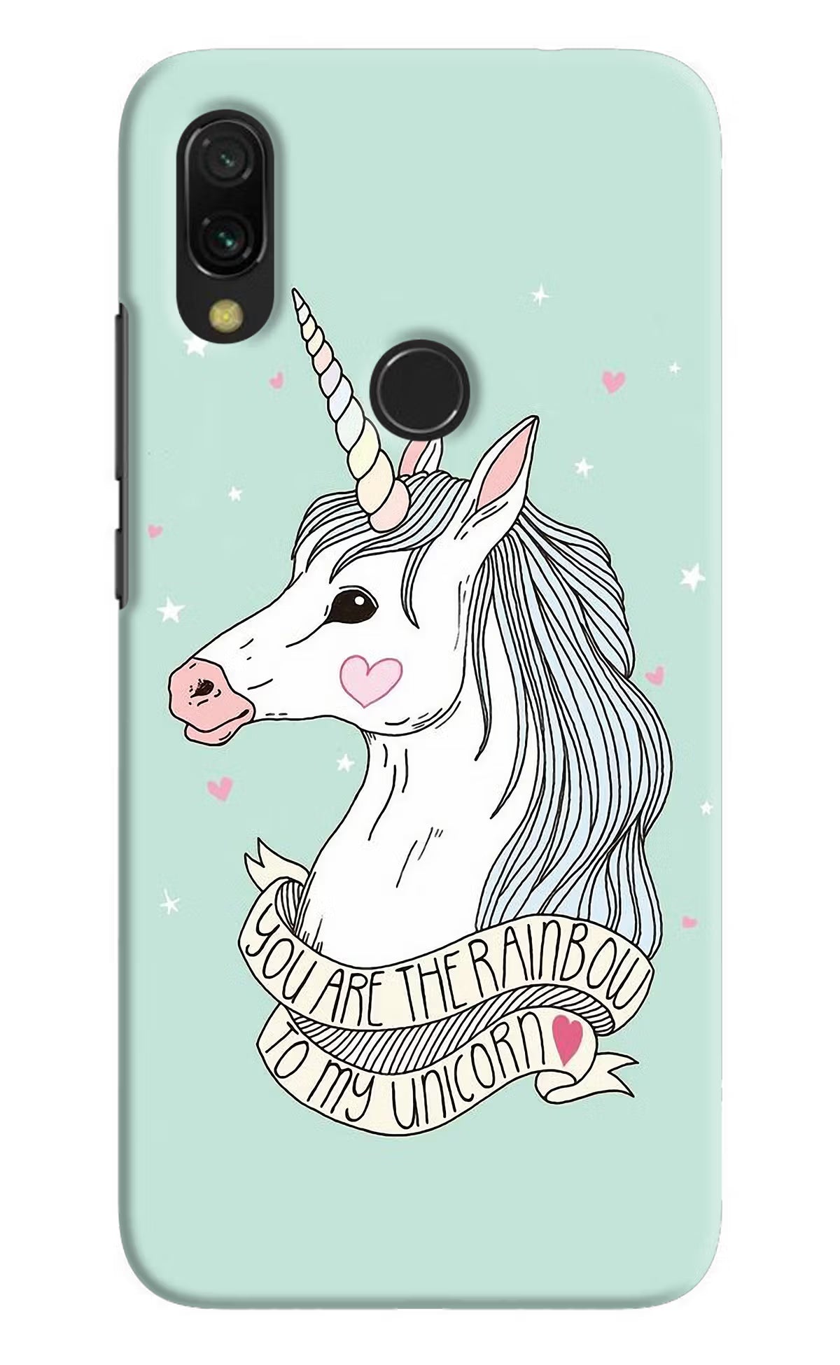 Unicorn Wallpaper Redmi 7 Hard Case Back Cover by Casekaro