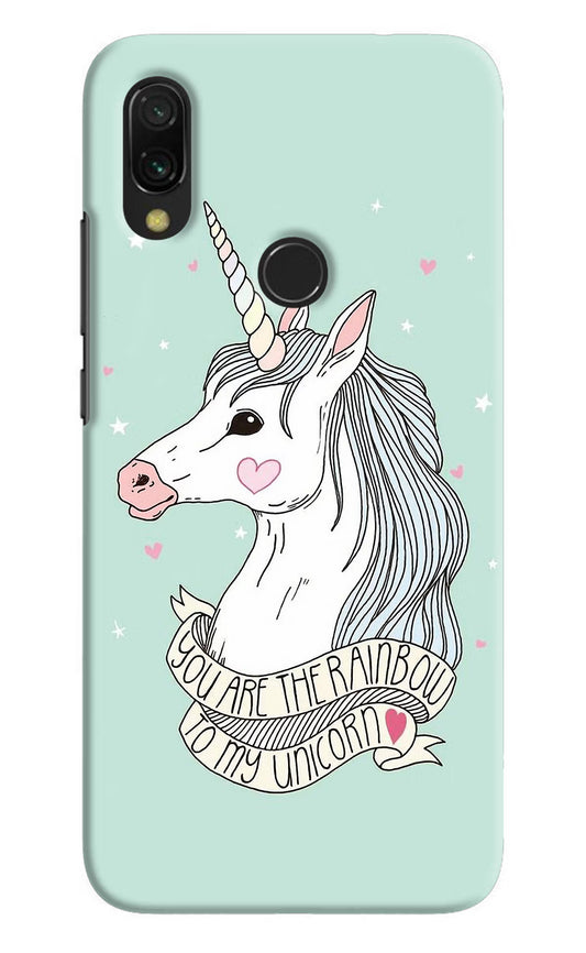 Unicorn Wallpaper Redmi 7 Hard Case Back Cover by Casekaro