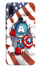 Captain America Redmi 7 Hard Case Back Cover by Casekaro