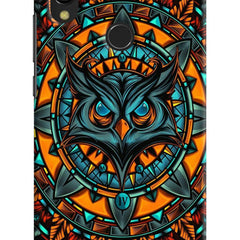 Angry Owl Art Redmi 7 Hard Case Back Cover by Casekaro