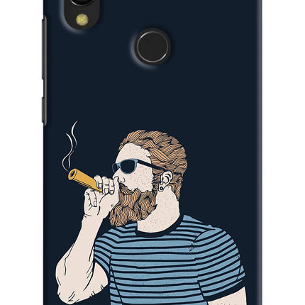 Smoking Redmi 7 Hard Case Back Cover by Casekaro