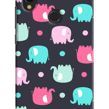Elephants Redmi 7 Hard Case Back Cover by Casekaro