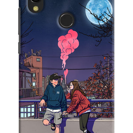 Chilling Couple Redmi 7 Hard Case Back Cover by Casekaro